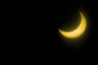 partielle Sonnenfinsternis Januar 2011