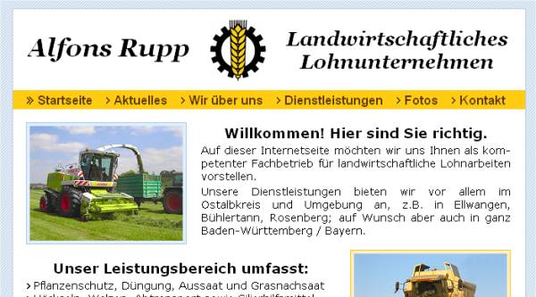 Lohnunternehmen Rupp